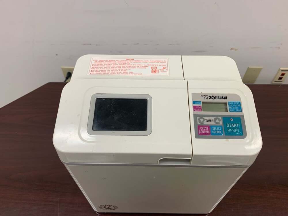 Zojirushi Home Bakery Expert Electric Bread Maker BBCC-Q20 w/ Manual TESTED